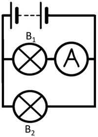 CircuitDiagramBatteryBulbAmmeterBulbParallel.png